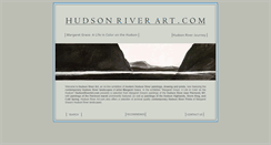 Desktop Screenshot of hudsonriverart.com
