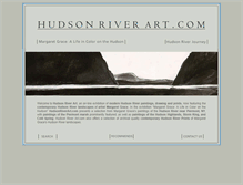 Tablet Screenshot of hudsonriverart.com